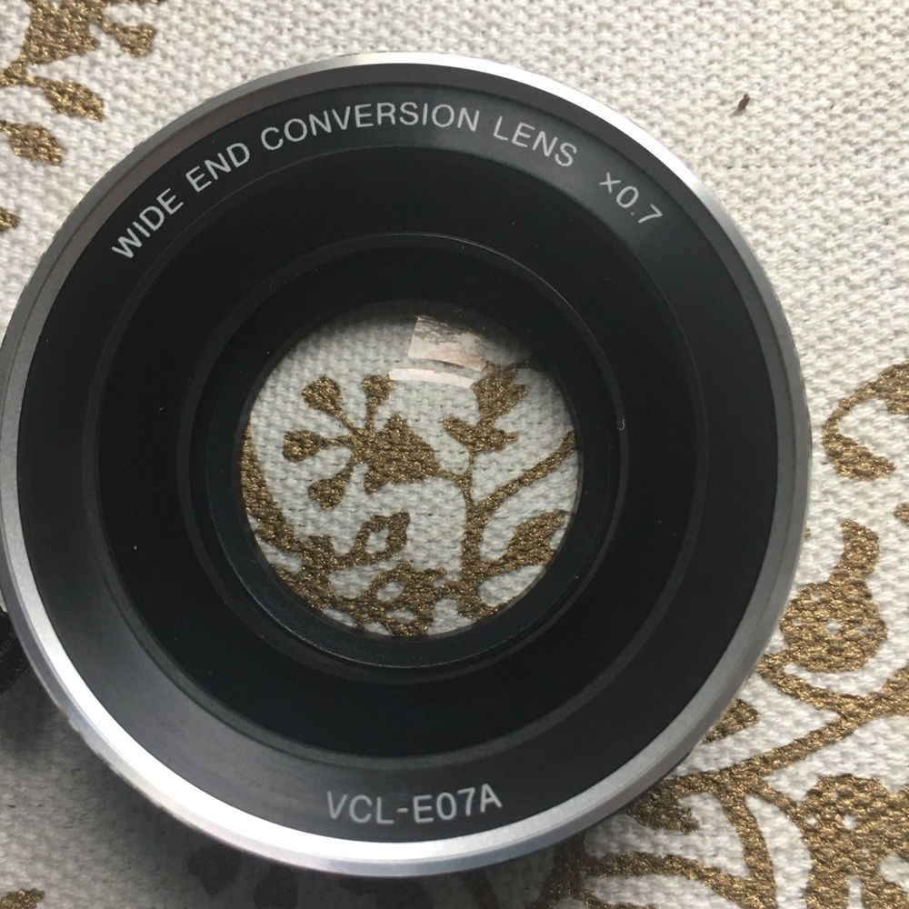 Camcorder wide lens